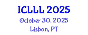 International Conference on Languages, Literature and Linguistics (ICLLL) October 30, 2025 - Lisbon, Portugal