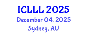 International Conference on Languages, Literature and Linguistics (ICLLL) December 04, 2025 - Sydney, Australia
