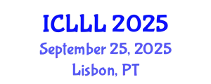 International Conference on Languages, Literature and Linguistics (ICLLL) September 25, 2025 - Lisbon, Portugal