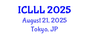 International Conference on Languages, Literature and Linguistics (ICLLL) August 21, 2025 - Tokyo, Japan