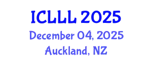 International Conference on Languages, Literature and Linguistics (ICLLL) December 04, 2025 - Auckland, New Zealand