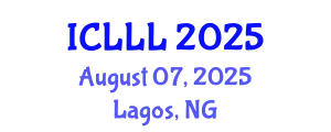 International Conference on Languages, Literature and Linguistics (ICLLL) August 07, 2025 - Lagos, Nigeria