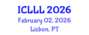 International Conference on Languages, Literature and Linguistics (ICLLL) February 02, 2026 - Lisbon, Portugal