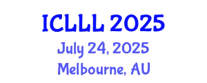 International Conference on Languages, Literature and Linguistics (ICLLL) July 24, 2025 - Melbourne, Australia