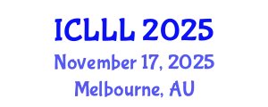 International Conference on Languages, Literature and Linguistics (ICLLL) November 17, 2025 - Melbourne, Australia