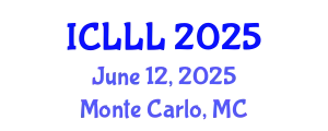 International Conference on Languages, Literature and Linguistics (ICLLL) June 12, 2025 - Monte Carlo, Monaco