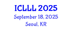 International Conference on Languages, Literature and Linguistics (ICLLL) September 18, 2025 - Seoul, Republic of Korea
