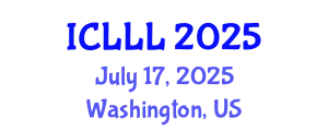 International Conference on Languages, Literature and Linguistics (ICLLL) July 17, 2025 - Washington, United States