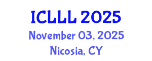 International Conference on Languages, Literature and Linguistics (ICLLL) November 03, 2025 - Nicosia, Cyprus