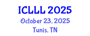 International Conference on Languages, Literature and Linguistics (ICLLL) October 23, 2025 - Tunis, Tunisia