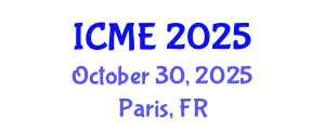 International Conference on Management Engineering (ICME) October 30, 2025 - Paris, France