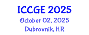 International Conference on Civil and Geological Engineering (ICCGE) October 02, 2025 - Dubrovnik, Croatia