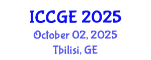 International Conference on Civil and Geological Engineering (ICCGE) October 02, 2025 - Tbilisi, Georgia