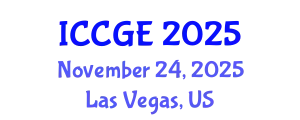 International Conference on Civil and Geological Engineering (ICCGE) November 24, 2025 - Las Vegas, United States