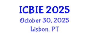 International Conference on Business and Information Engineering (ICBIE) October 30, 2025 - Lisbon, Portugal