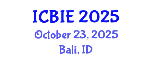 International Conference on Business and Information Engineering (ICBIE) October 23, 2025 - Bali, Indonesia