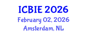 International Conference on Business and Information Engineering (ICBIE) February 02, 2026 - Amsterdam, Netherlands