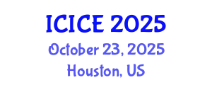 International Conference on Information and Communication Engineering (ICICE) October 23, 2025 - Houston, United States