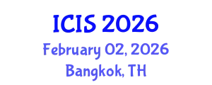 International Conference on Intelligent Systems (ICIS) February 02, 2026 - Bangkok, Thailand