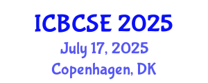 International Conference on Biological and Chemical Systems Engineering (ICBCSE) July 17, 2025 - Copenhagen, Denmark