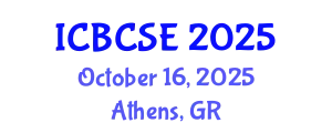 International Conference on Biological and Chemical Systems Engineering (ICBCSE) October 16, 2025 - Athens, Greece