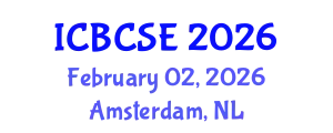 International Conference on Biological and Chemical Systems Engineering (ICBCSE) February 02, 2026 - Amsterdam, Netherlands