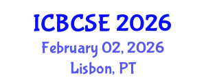International Conference on Biological and Chemical Systems Engineering (ICBCSE) February 02, 2026 - Lisbon, Portugal