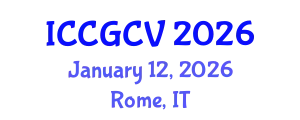 International Conference on Computational Geometry and Computer Vision (ICCGCV) January 12, 2026 - Rome, Italy