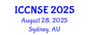 International Conference on Cognitive and Neural Systems Engineering (ICCNSE) August 28, 2025 - Sydney, Australia