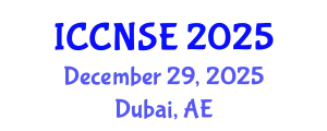 International Conference on Cognitive and Neural Systems Engineering (ICCNSE) December 29, 2025 - Dubai, United Arab Emirates