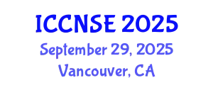 International Conference on Cognitive and Neural Systems Engineering (ICCNSE) September 29, 2025 - Vancouver, Canada