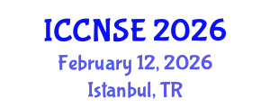 International Conference on Cognitive and Neural Systems Engineering (ICCNSE) February 12, 2026 - Istanbul, Turkey