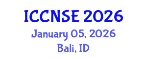 International Conference on Cognitive and Neural Systems Engineering (ICCNSE) January 05, 2026 - Bali, Indonesia