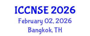 International Conference on Cognitive and Neural Systems Engineering (ICCNSE) February 02, 2026 - Bangkok, Thailand