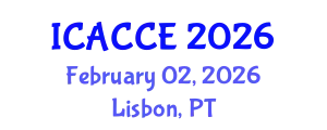 International Conference on Applied Chemistry and Chemical Engineering (ICACCE) February 02, 2026 - Lisbon, Portugal