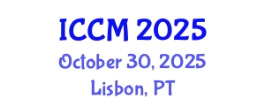 International Conference on Computational Mathematics (ICCM) October 30, 2025 - Lisbon, Portugal