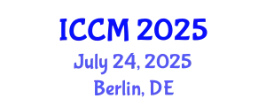 International Conference on Computational Mathematics (ICCM) July 24, 2025 - Berlin, Germany