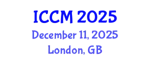International Conference on Computational Mathematics (ICCM) December 11, 2025 - London, United Kingdom