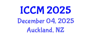 International Conference on Computational Mathematics (ICCM) December 04, 2025 - Auckland, New Zealand