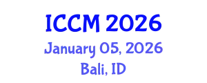 International Conference on Computational Mathematics (ICCM) January 05, 2026 - Bali, Indonesia