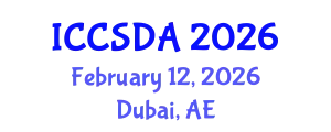 International Conference on Computational Statistics and Data Analysis (ICCSDA) February 12, 2026 - Dubai, United Arab Emirates