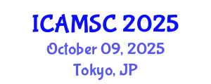 International Conference on Applied Mathematics and Scientific Computing (ICAMSC) October 09, 2025 - Tokyo, Japan