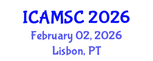 International Conference on Applied Mathematics and Scientific Computing (ICAMSC) February 02, 2026 - Lisbon, Portugal