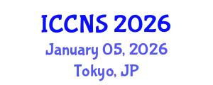 International Conference on Computer Networks and Security (ICCNS) January 05, 2026 - Tokyo, Japan