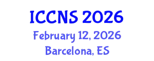 International Conference on Computer Networks and Security (ICCNS) February 12, 2026 - Barcelona, Spain