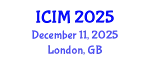 International Conference on Innovation and Management (ICIM) December 11, 2025 - London, United Kingdom