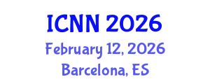 International Conference on Neural Networks (ICNN) February 12, 2026 - Barcelona, Spain