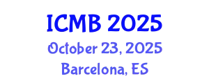 International Conference on Mathematical Biology (ICMB) October 23, 2025 - Barcelona, Spain