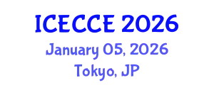 International Conference on Electrical, Computer and Communication Engineering (ICECCE) January 05, 2026 - Tokyo, Japan