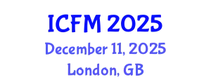 International Conference on Fluid Mechanics (ICFM) December 11, 2025 - London, United Kingdom